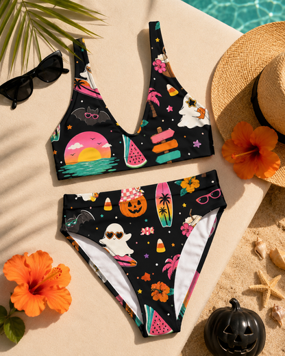 Beach Boo Babe high-waisted bikini