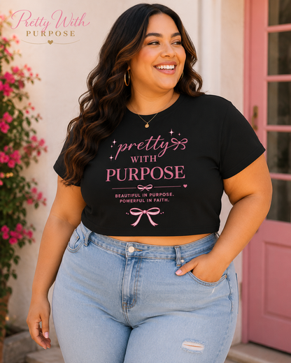Pretty With Purpose Women’s crop top
