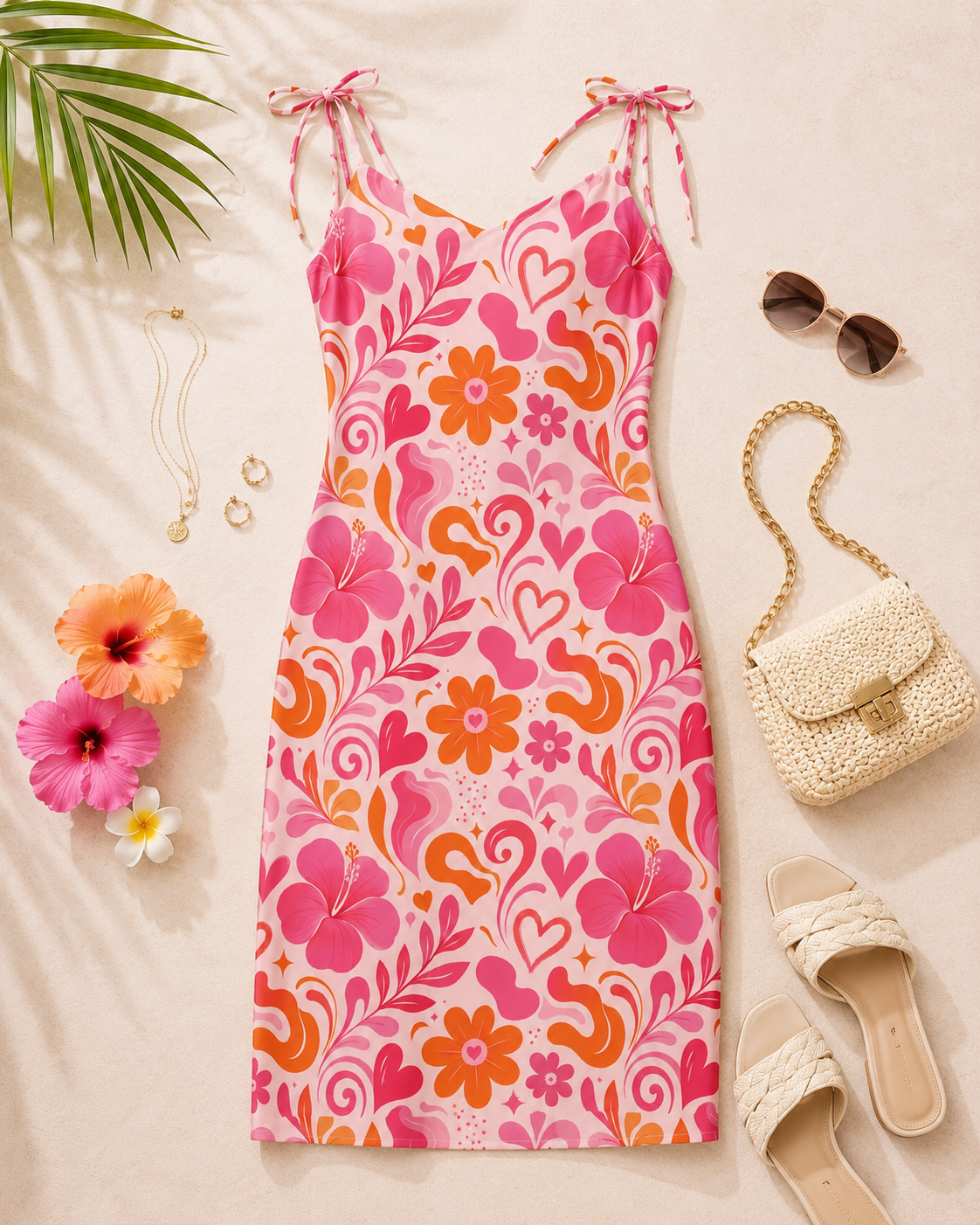 Pink Paradise Bloom dress
