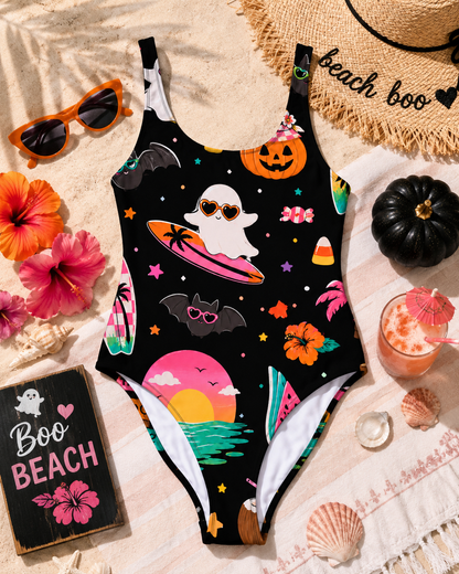 Beach Boo Babe One-Piece Swimsuit