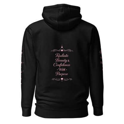 Sudadera con capucha "Bonita con Propósito"