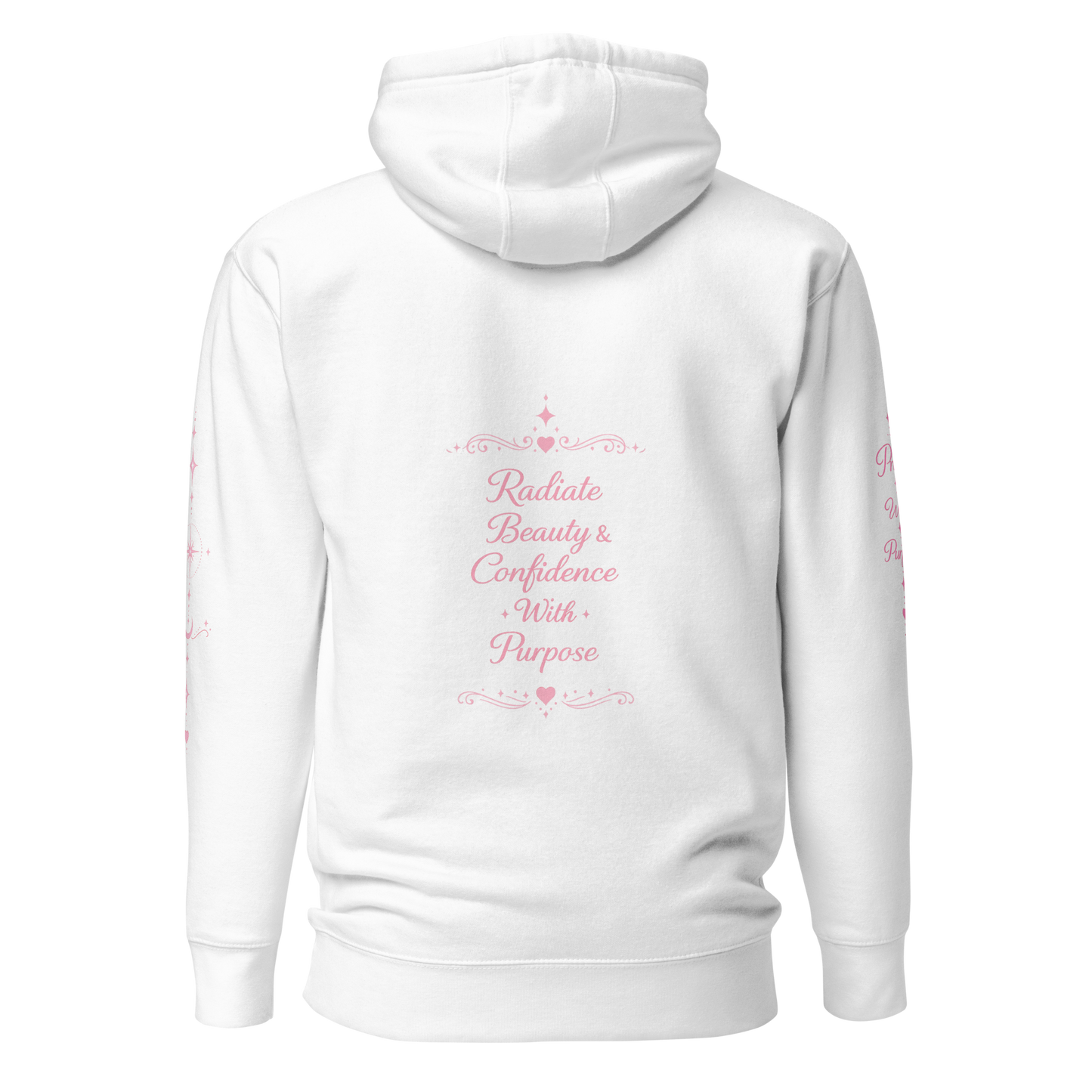Sudadera con capucha "Bonita con Propósito"