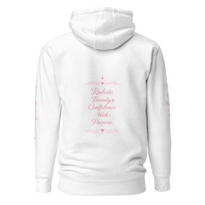 Sudadera con capucha "Bonita con Propósito"