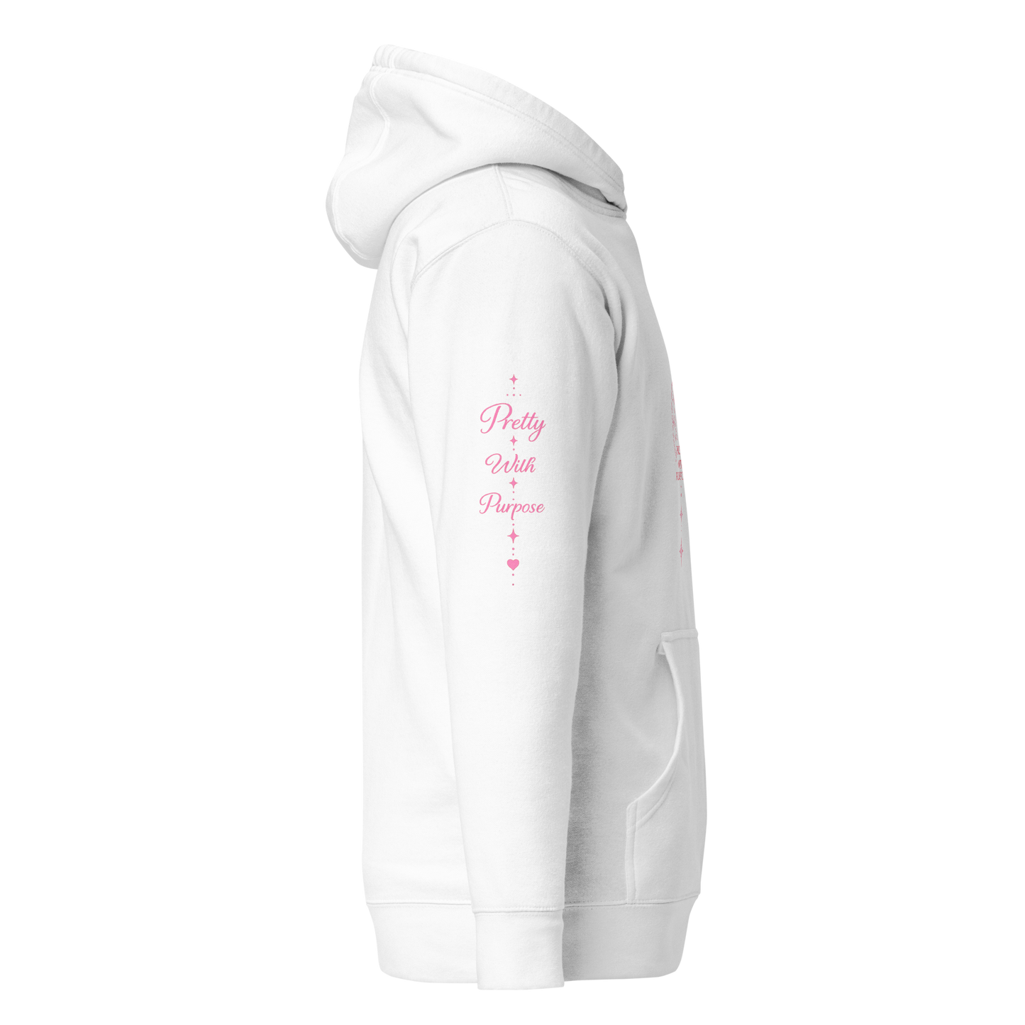 Sudadera con capucha "Bonita con Propósito"