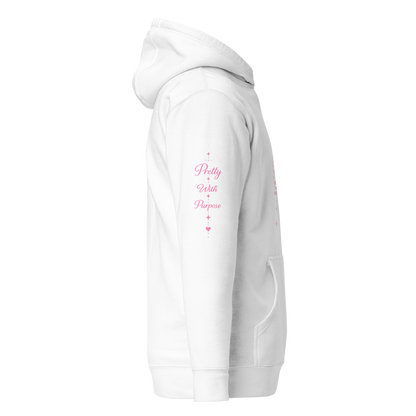 Sudadera con capucha "Bonita con Propósito"